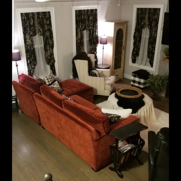 Waverly Country Toile *Draperies * Parson Slip Covers - Picture 3 of 10